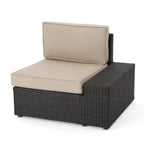 Ensemble de canapés d'extérieur en osier Best Sail Bridge 6 pièces par Havenside Home