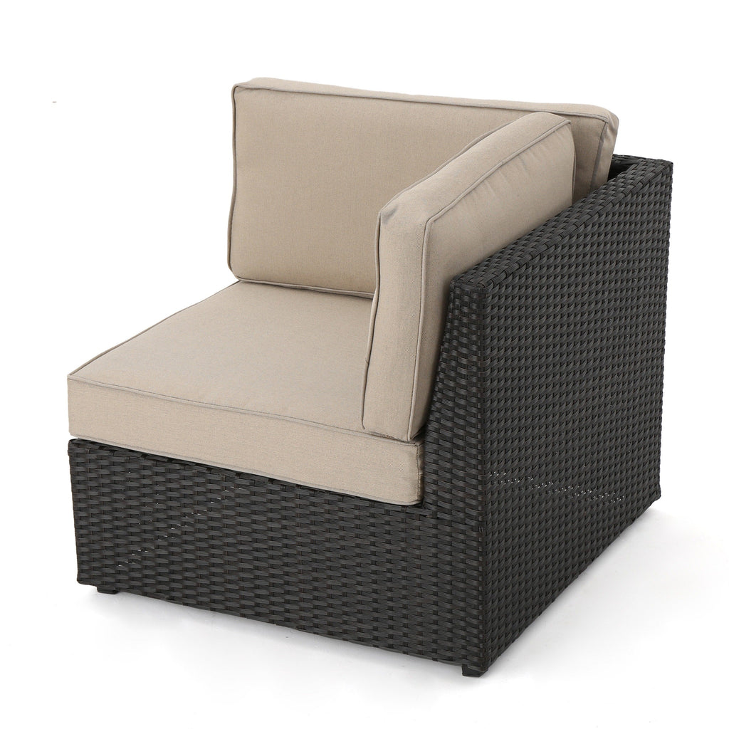 Ensemble de canapés d'extérieur en osier Best Sail Bridge 6 pièces par Havenside Home