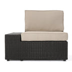 Ensemble de canapés d'extérieur en osier Best Sail Bridge 6 pièces par Havenside Home