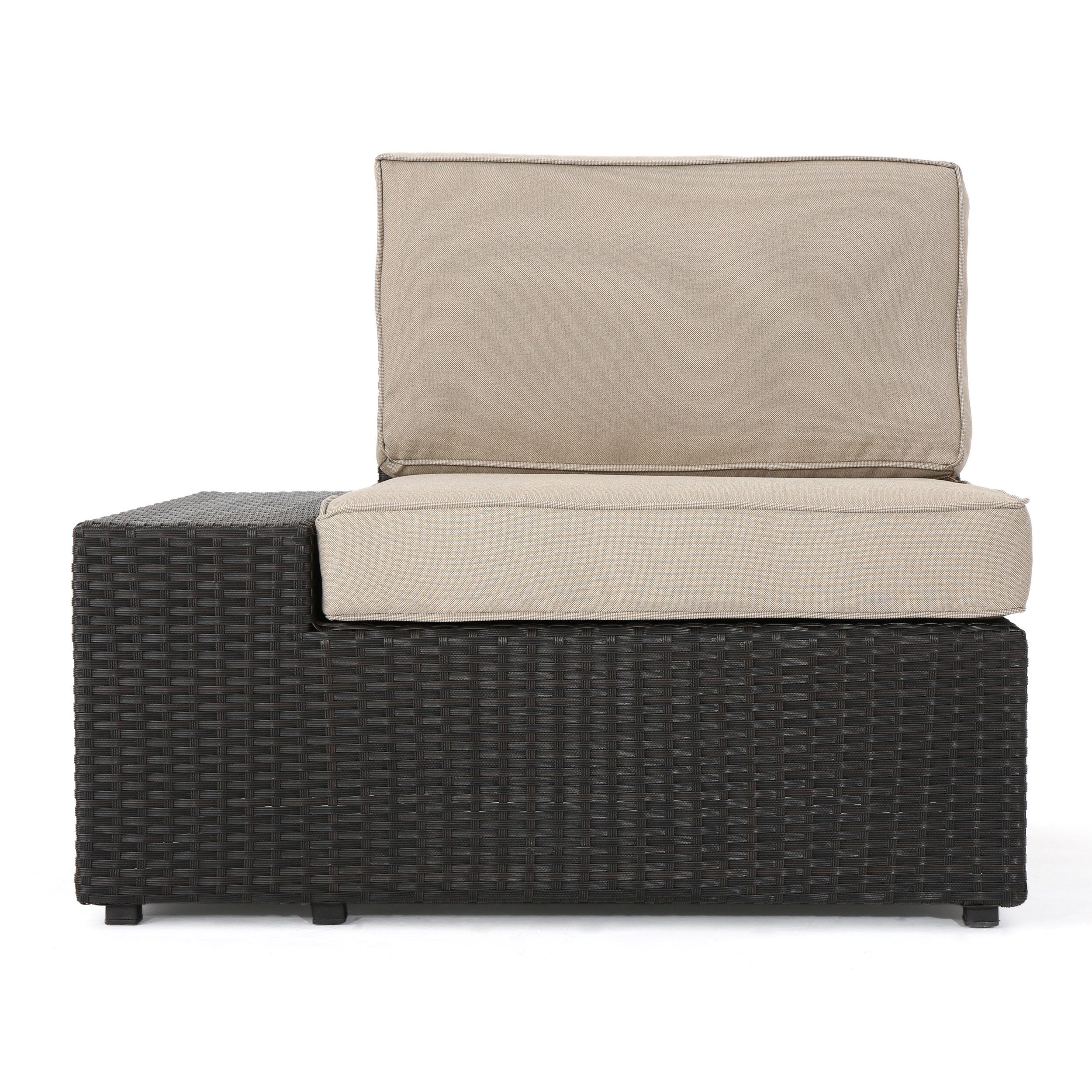 Ensemble de canapés d'extérieur en osier Best Sail Bridge 6 pièces par Havenside Home