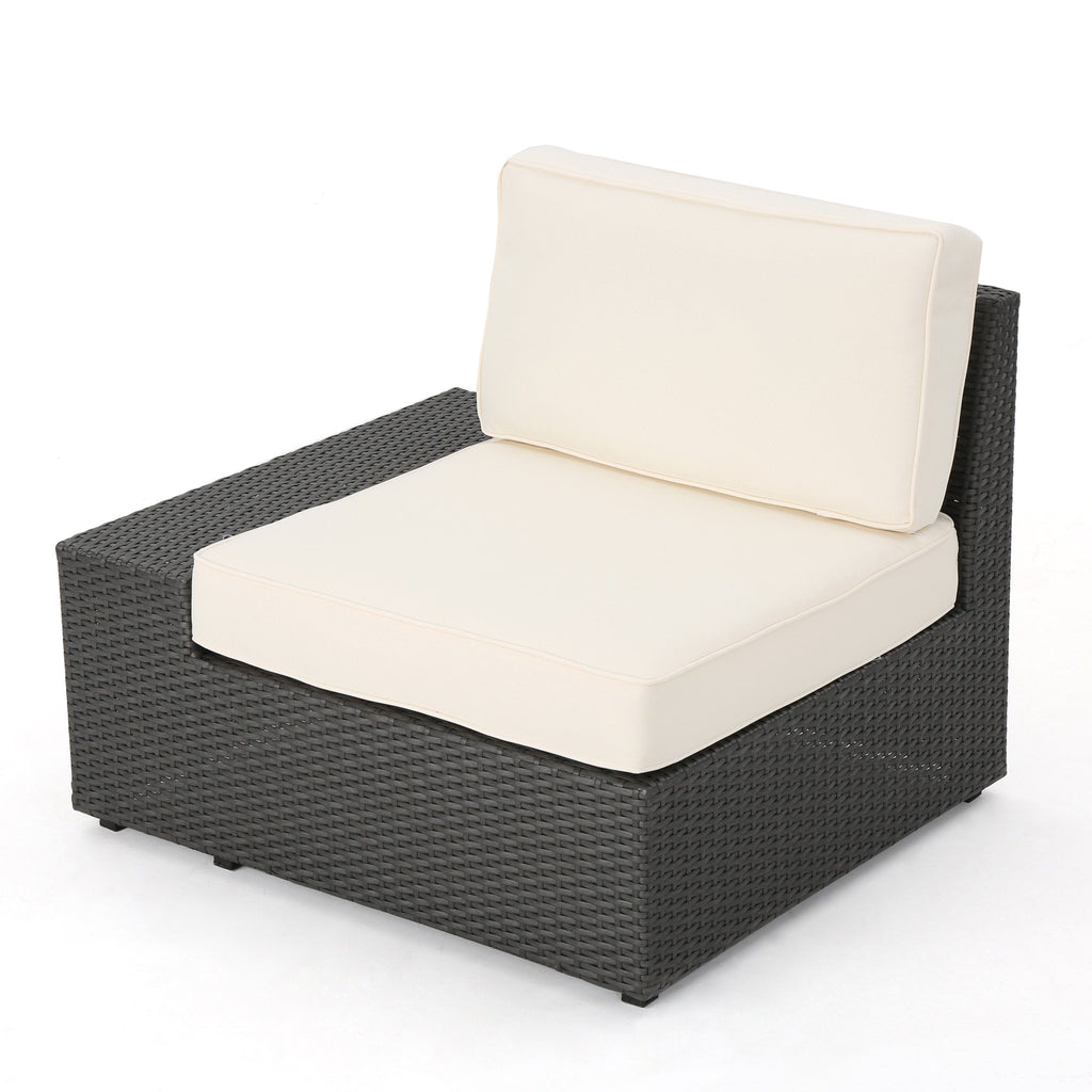 Ensemble de canapés d'extérieur en osier Best Sail Bridge 6 pièces par Havenside Home