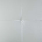 Ensemble de canapés de salon 3 pièces en cuir synthétique semi-PU noir et blanc