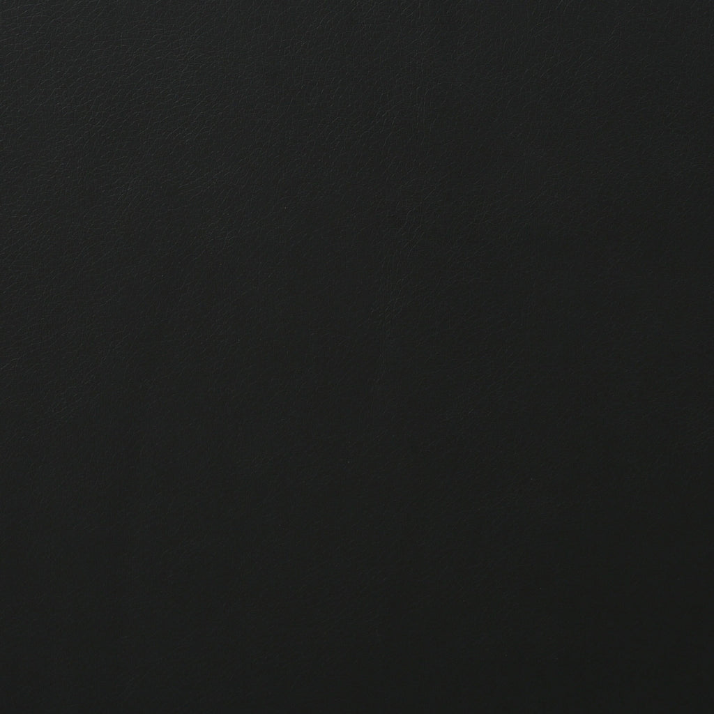 Fauteuil inclinable en cuir synthétique noir avec porte-gobelets en acier, inclinaison facile et confort luxueux