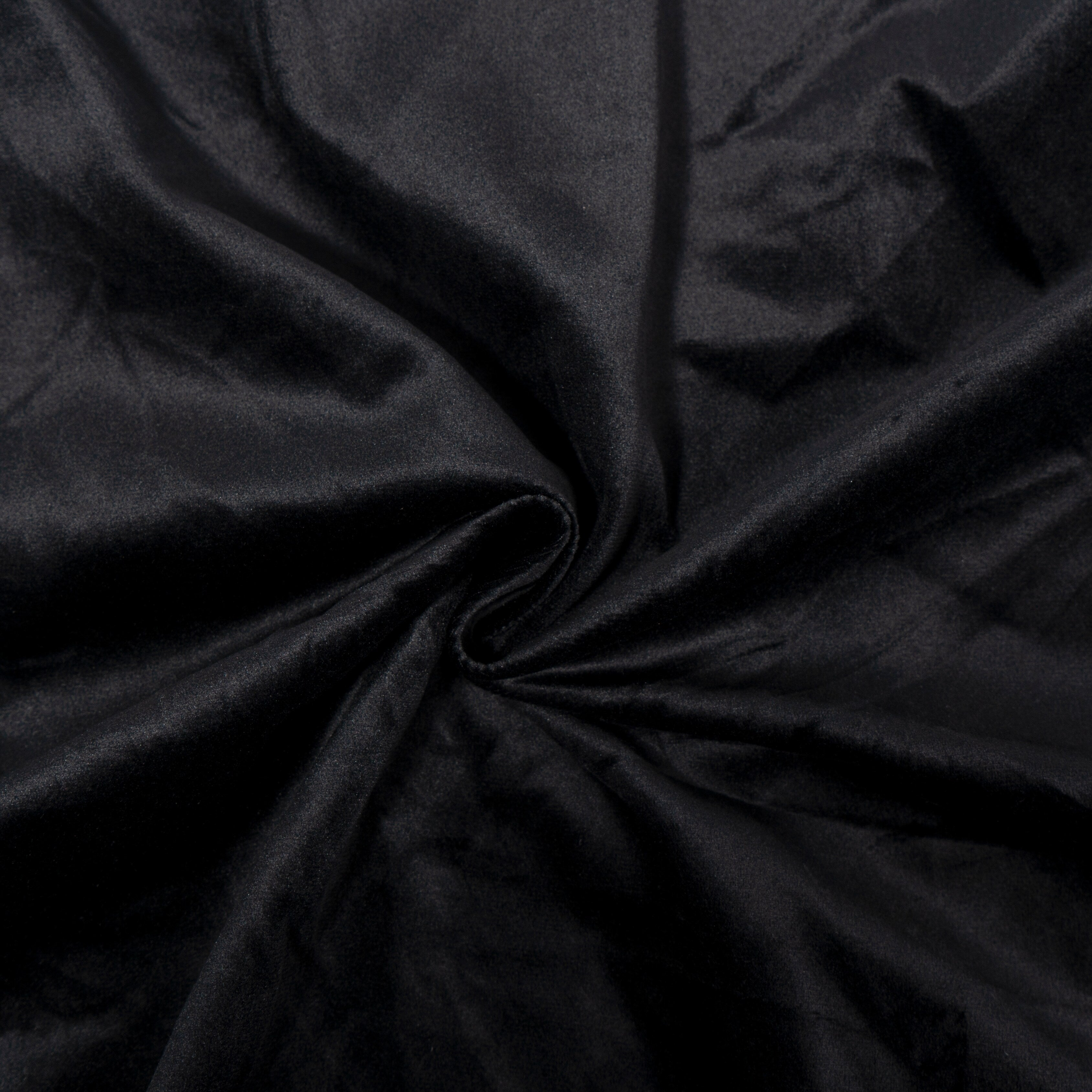 Canapé-lit gigogne en velours noir avec coussins moelleux