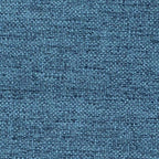 Canapé convertible 3 places en L en tissu bleu 78'' avec rangement, port USB et porte-gobelet