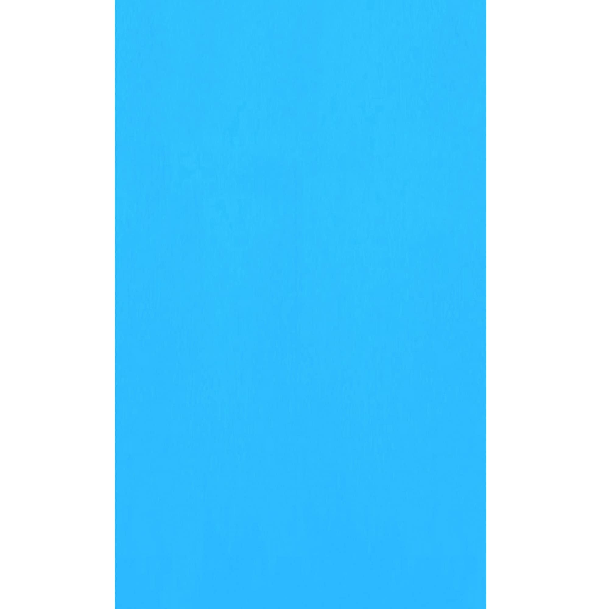 Revêtement de chevauchement rond bleu Blue Wave, calibre standard - 48/54 po