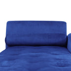 Chaise longue de salon en tissu BlueFluffy