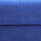 Chaise longue de salon en tissu BlueFluffy