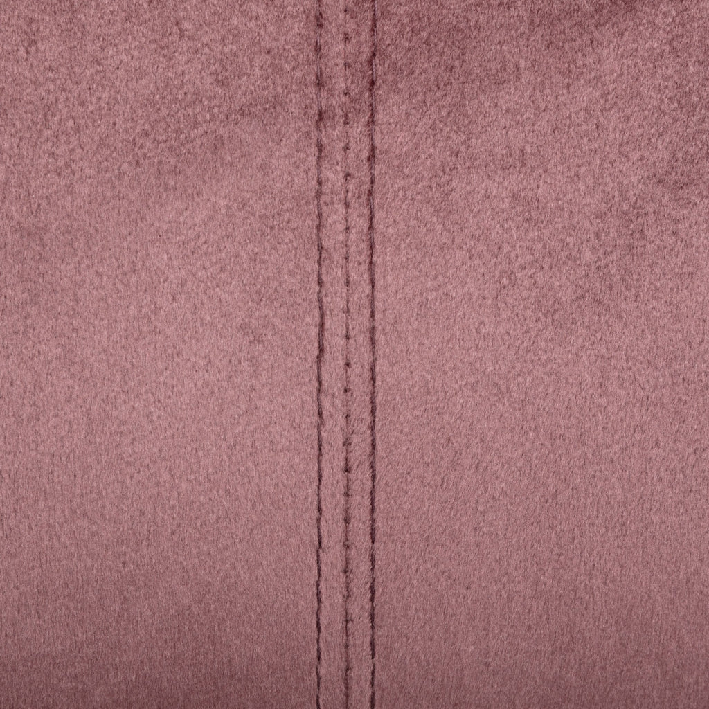 Canapé 3 places Blush 76.25 en velours avec coutures en canal et pieds en métal pour le salon