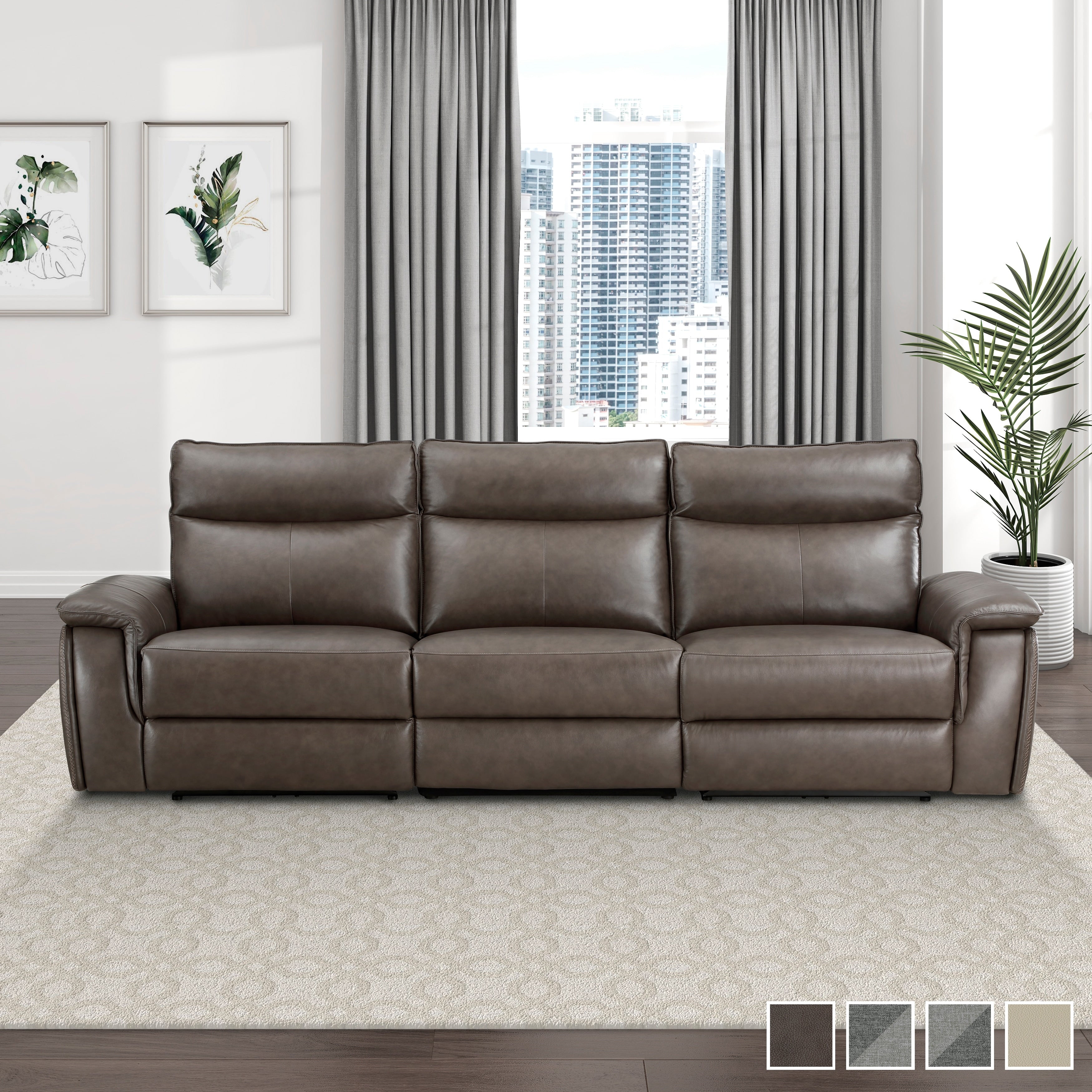 Canapé inclinable double électrique Blythe