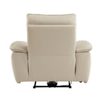 Fauteuil inclinable électrique Blythe en cuir assorti