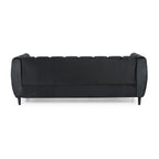 Canapé 3 places Bobran en velours moderne par Christopher Knight Home - 30,00 P x 83,25 L x 30,25 H