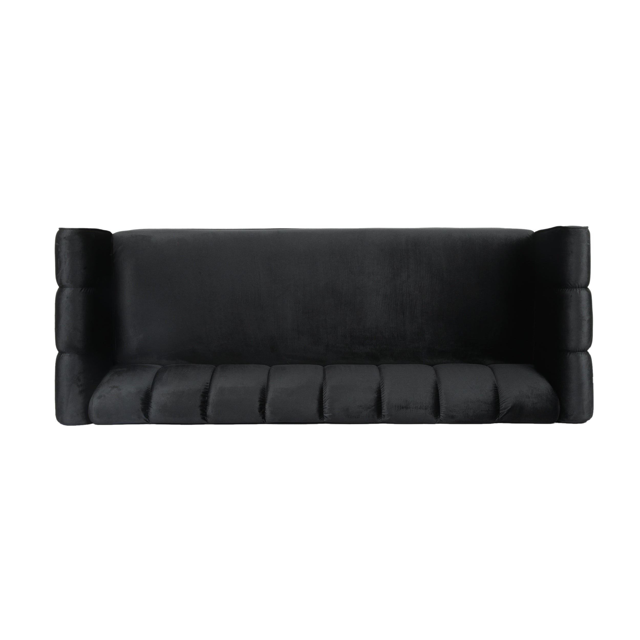 Canapé 3 places Bobran en velours moderne par Christopher Knight Home - 30,00 P x 83,25 L x 30,25 H