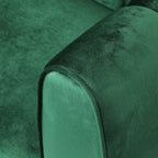 Canapé 3 places Bobran en velours moderne par Christopher Knight Home - 30,00 P x 83,25 L x 30,25 H