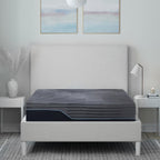 Matelas hybride Bodipedic 13 pouces en mousse à mémoire de forme et ressorts dans une boîte