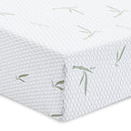 Matelas Bodipedic Naturals double couche en mousse à mémoire de forme de 10 pouces avec housse en rayonne de bambou