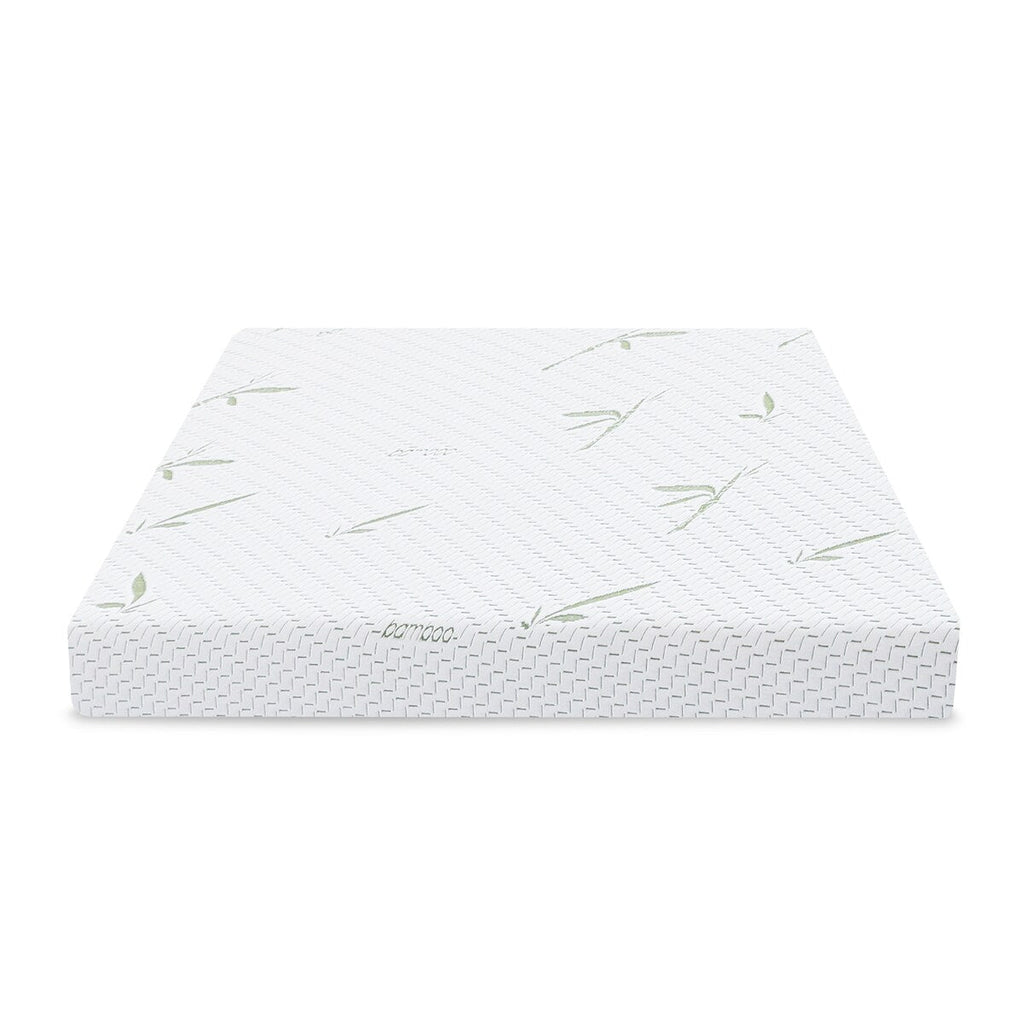 Matelas Bodipedic Naturals double couche en mousse à mémoire de forme de 10 pouces avec housse en rayonne de bambou