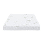 Matelas Bodipedic Naturals double couche en mousse à mémoire de forme de 10 pouces avec housse en rayonne de bambou