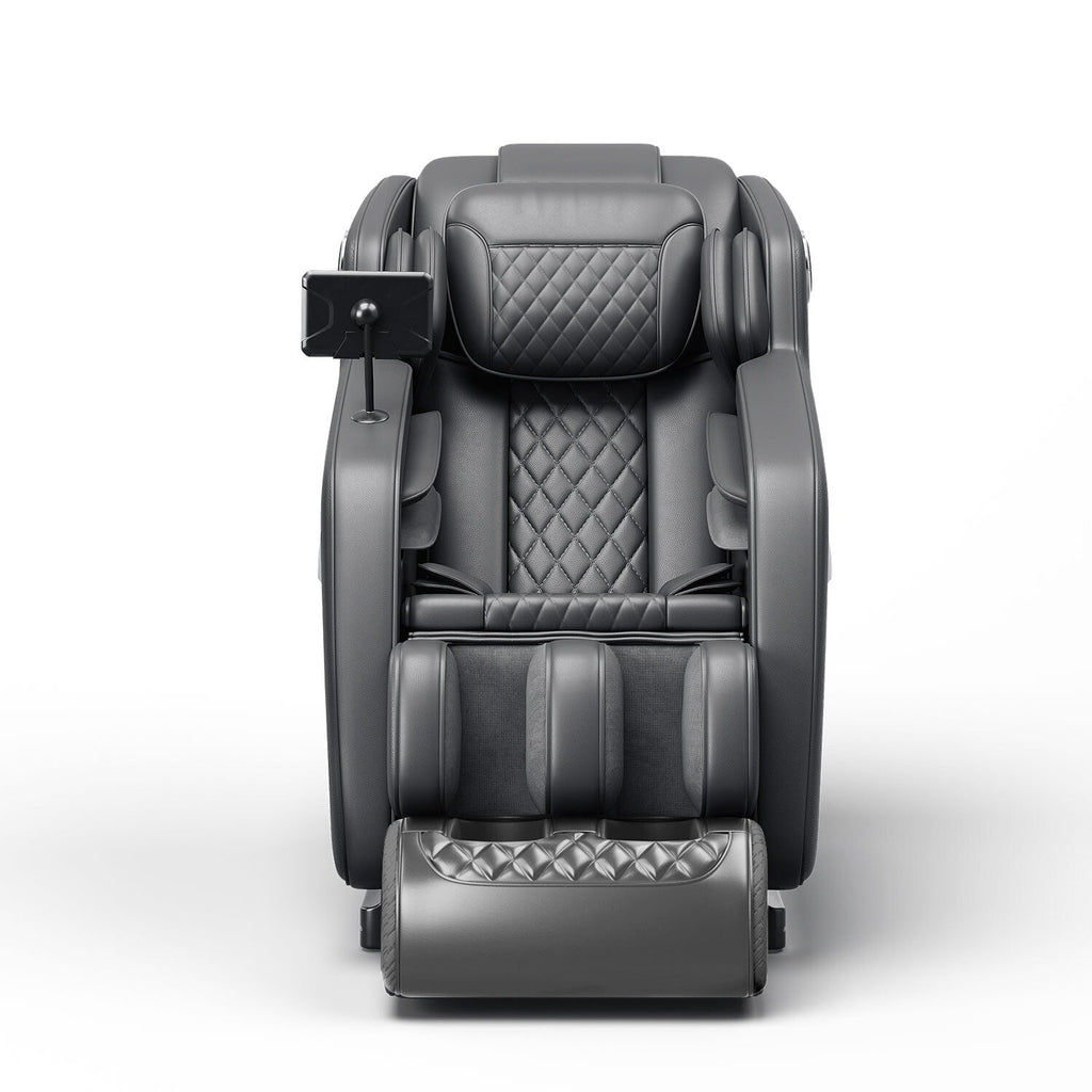 Fauteuil de massage corporel à gravité zéro, 20 airbags, chauffage, télécommande LCD, 8 rouleaux, 5 modes et techniques de massage
