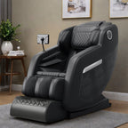 Fauteuil de massage corporel à gravité zéro, 20 airbags, chauffage, télécommande LCD, 8 rouleaux, 5 modes et techniques de massage