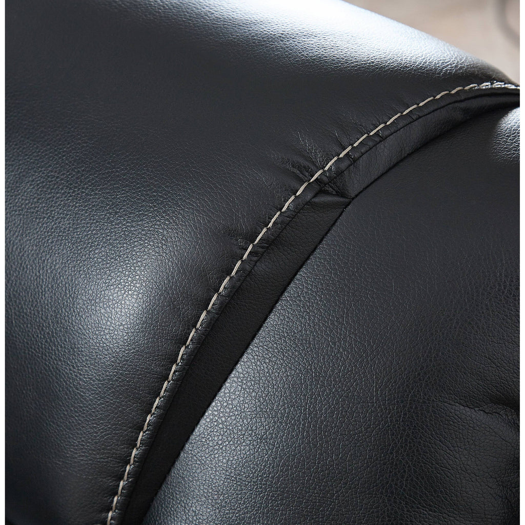 Fauteuil inclinable en cuir reconstitué