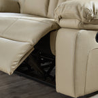 Fauteuil inclinable en cuir reconstitué