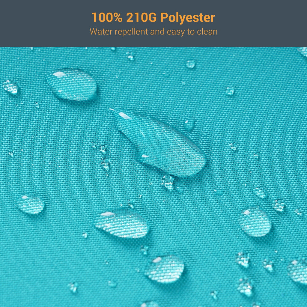 Ensemble de bistrot d'extérieur Bonosuki 3 pièces avec chaises à bascule et table d'appoint