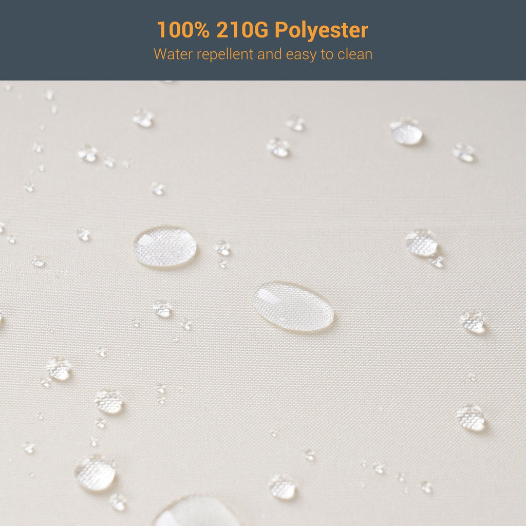 Ensemble de bistrot d'extérieur Bonosuki 3 pièces avec chaises à bascule et table d'appoint