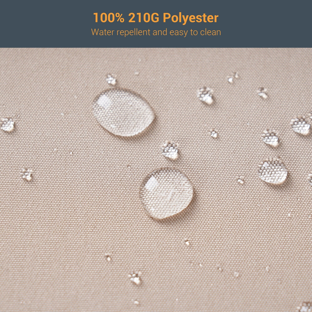 Ensemble de bistrot d'extérieur Bonosuki 3 pièces avec chaises à bascule et table d'appoint