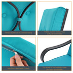 Ensemble de bistrot d'extérieur Bonosuki 3 pièces avec chaises à bascule et table d'appoint