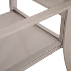 Ensemble de salle à manger d'extérieur moderne Boris 4 places en aluminium avec plateau en imitation bois par Christopher Knight Home