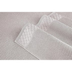 Collection de serviettes Boston en coton turc, luxueuses et douces, 2 grandes serviettes de bain, 2 débarbouillettes et 2 essuie-mains (lot de 6)