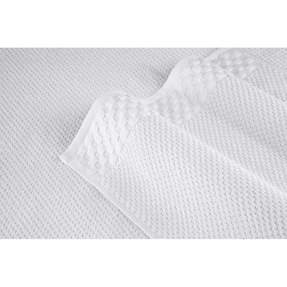 Collection de serviettes Boston en coton turc, luxueuses et douces, 2 grandes serviettes de bain, 2 débarbouillettes et 2 essuie-mains (lot de 6)