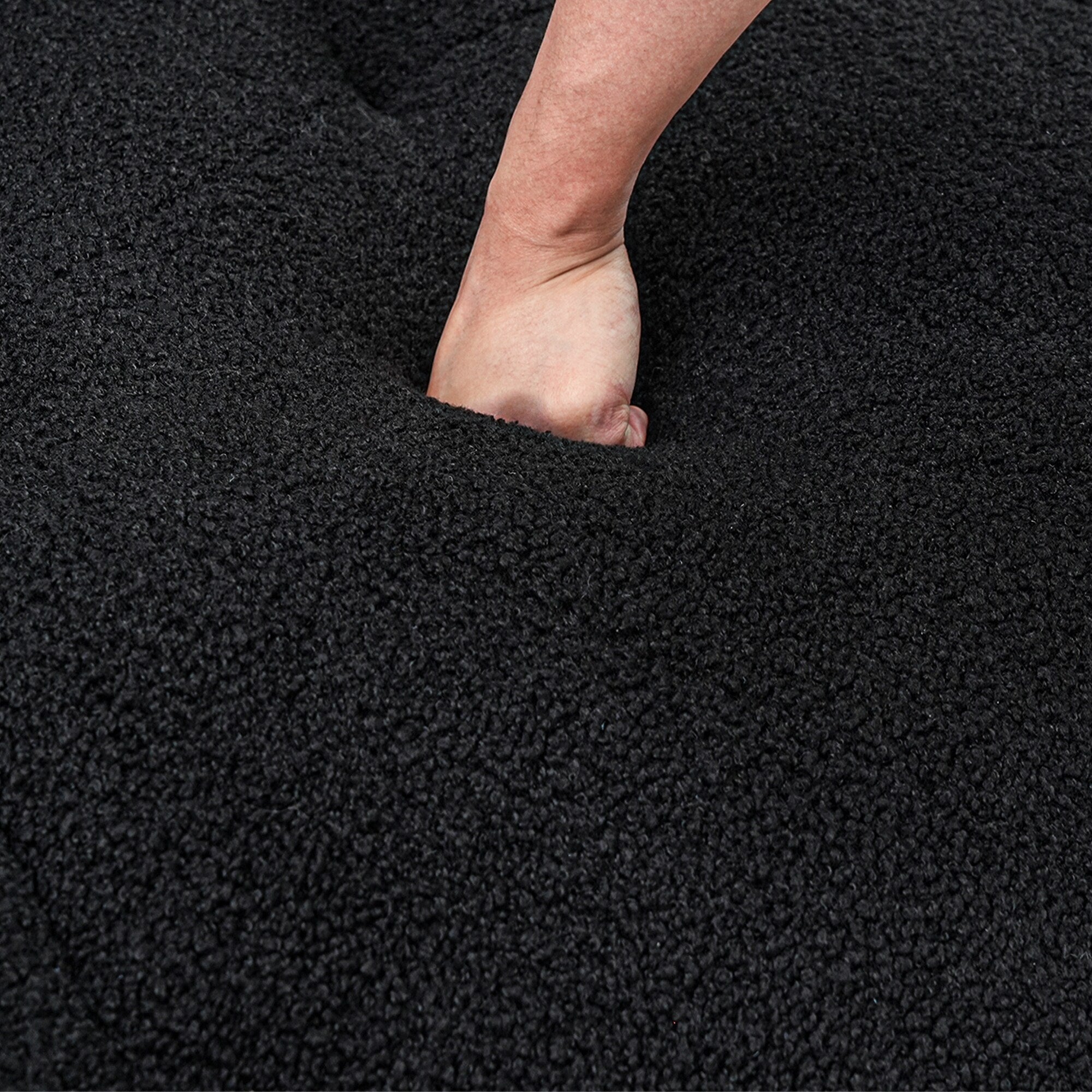 Canapé Cloud rembourré Boucle, canapé de sol moderne sans cadre