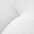 Canapé Cloud rembourré Boucle, canapé de sol moderne sans cadre