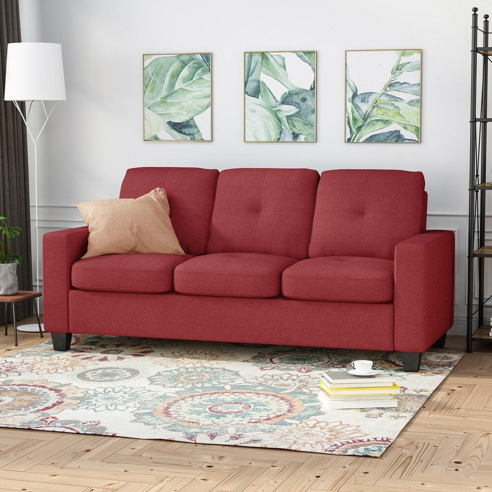 Canapé trois places Bowden en polyester par Christopher Knight Home