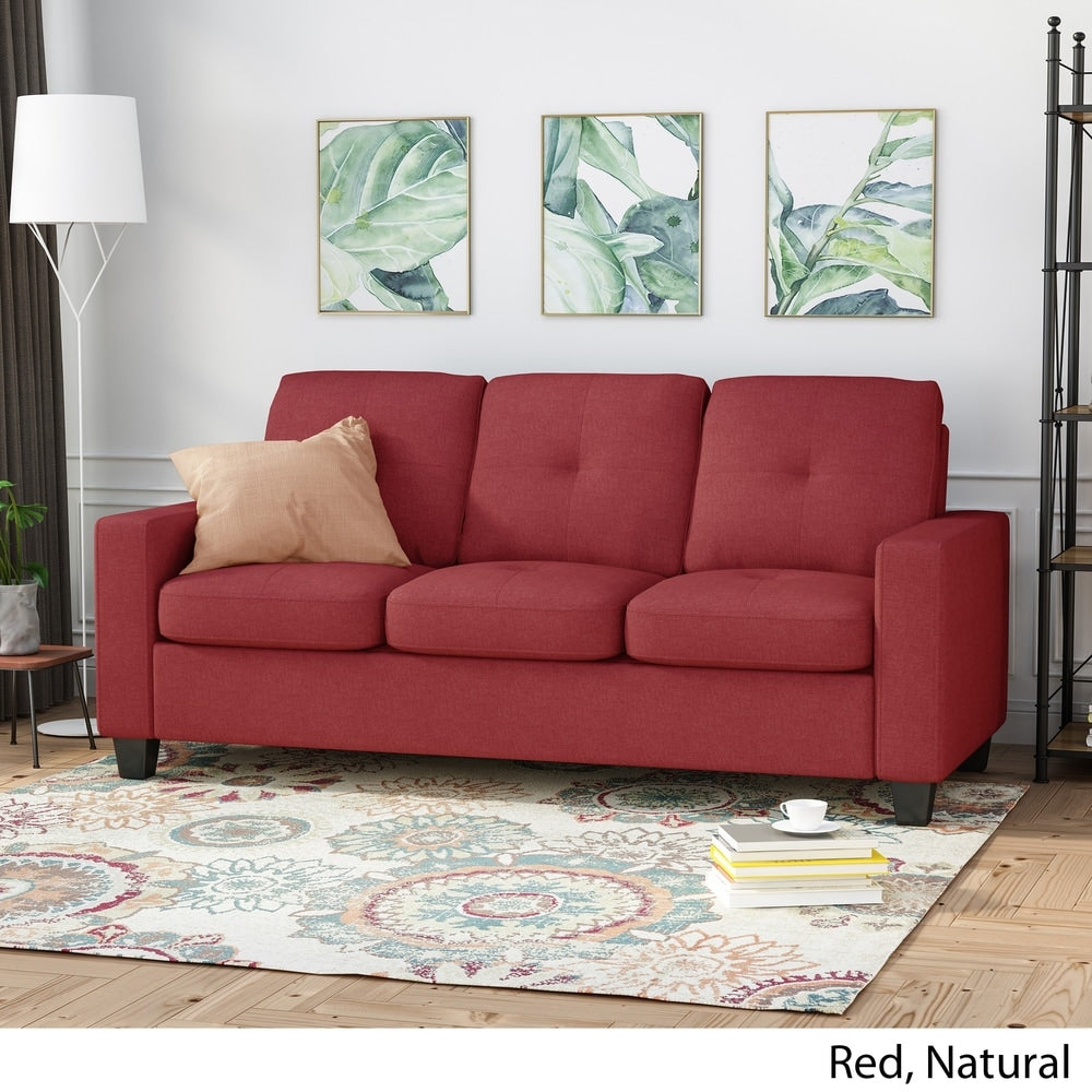 Canapé trois places Bowden en polyester par Christopher Knight Home