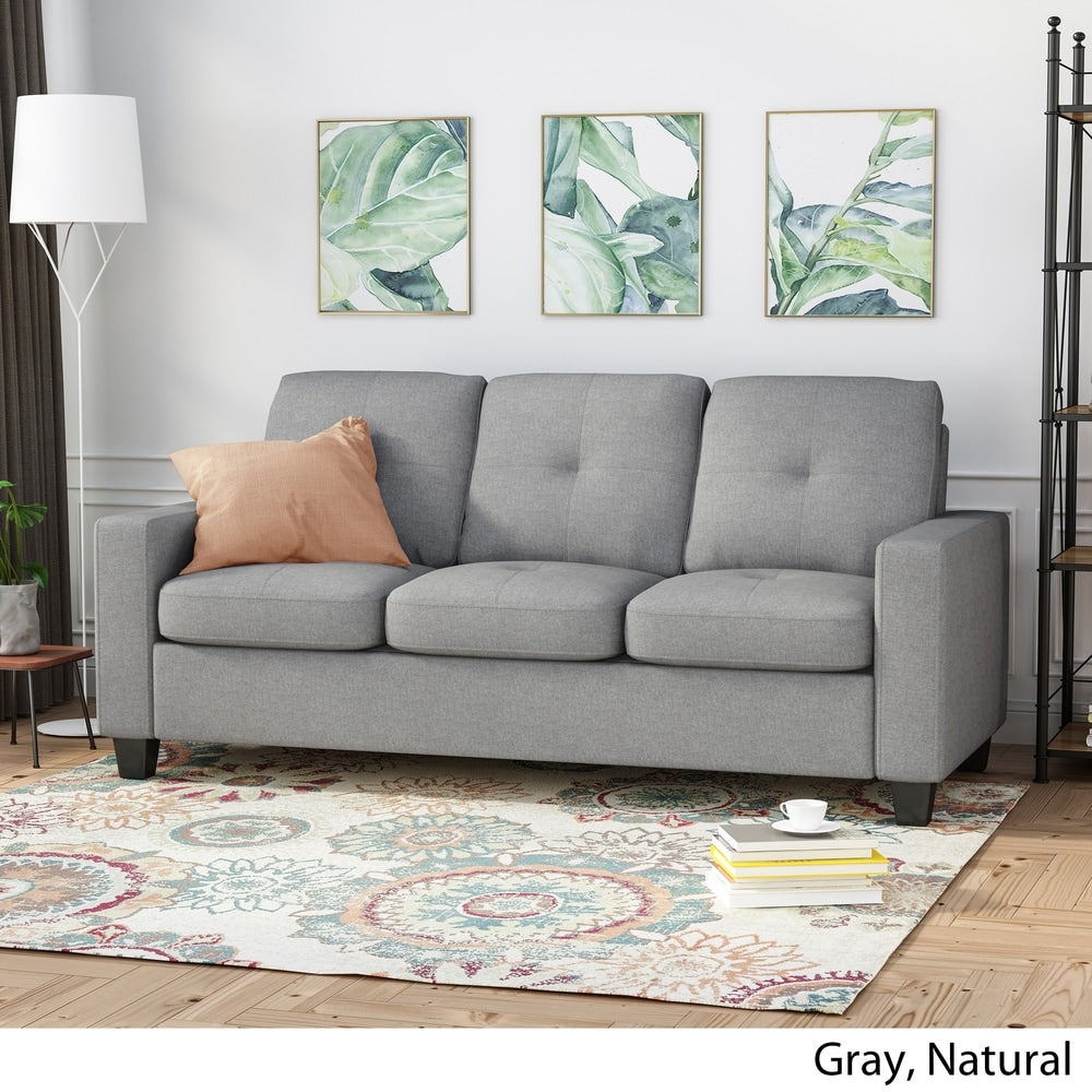 Canapé trois places Bowden en polyester par Christopher Knight Home