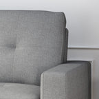 Canapé trois places Bowden en polyester par Christopher Knight Home