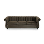 Canapé Bowie Glam en velours par Christopher Knight Home