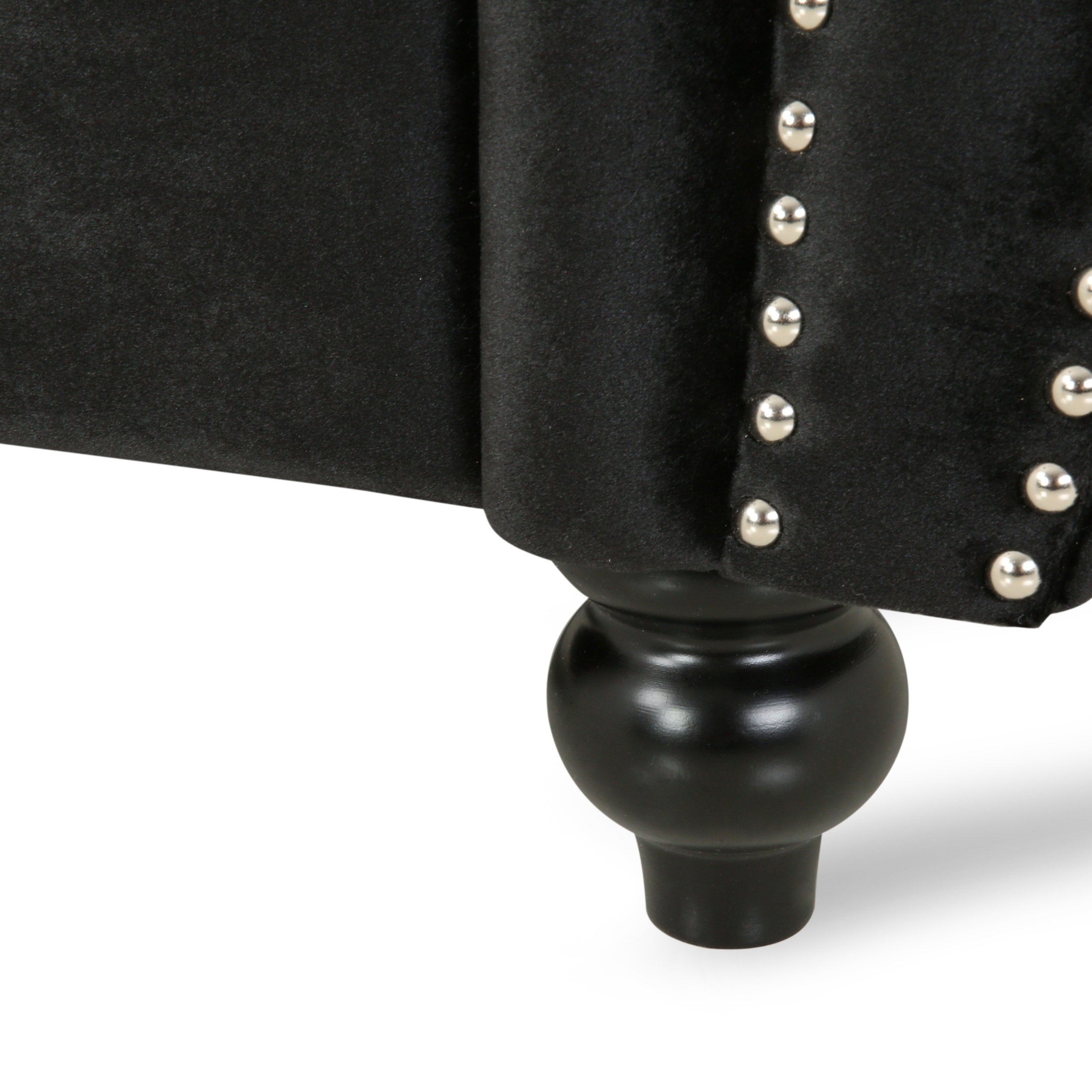 Canapé Bowie Glam en velours par Christopher Knight Home