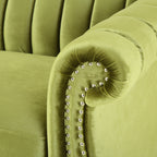 Canapé Bowie Glam en velours par Christopher Knight Home