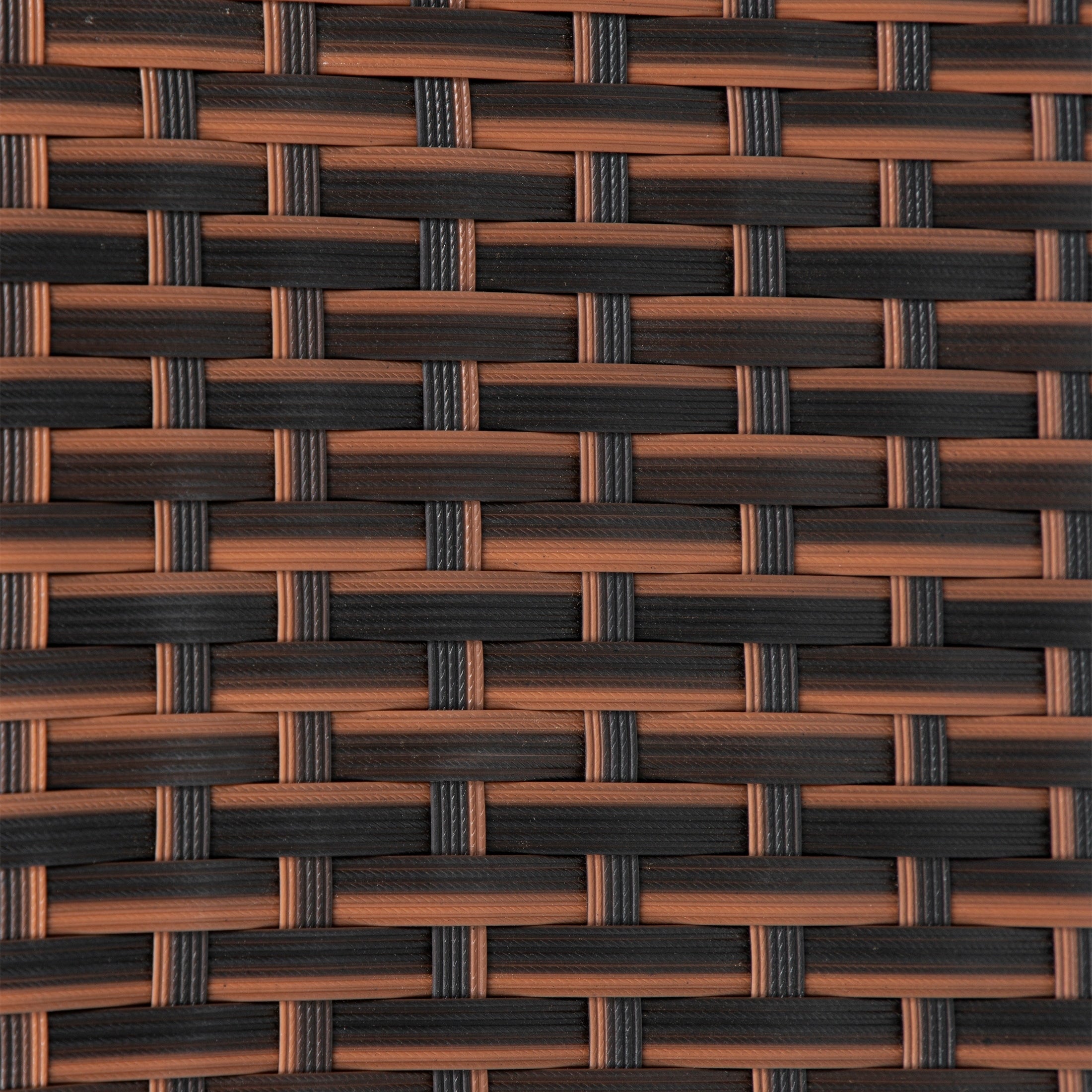 Ensemble de jardin bistro Bradbury Outdoor 3 pièces en osier avec coussins