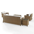 Ensemble canapé et fauteuil pivotant Crosley Bradenton 5 pièces