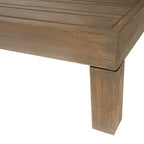 Ensemble de salon de jardin sectionnel Brava Acacia par Christopher Knight Home - 88,50 L x 88,50 l x 26,50 H