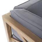 Ensemble de salon de jardin sectionnel Brava Acacia par Christopher Knight Home - 88,50 L x 88,50 l x 26,50 H