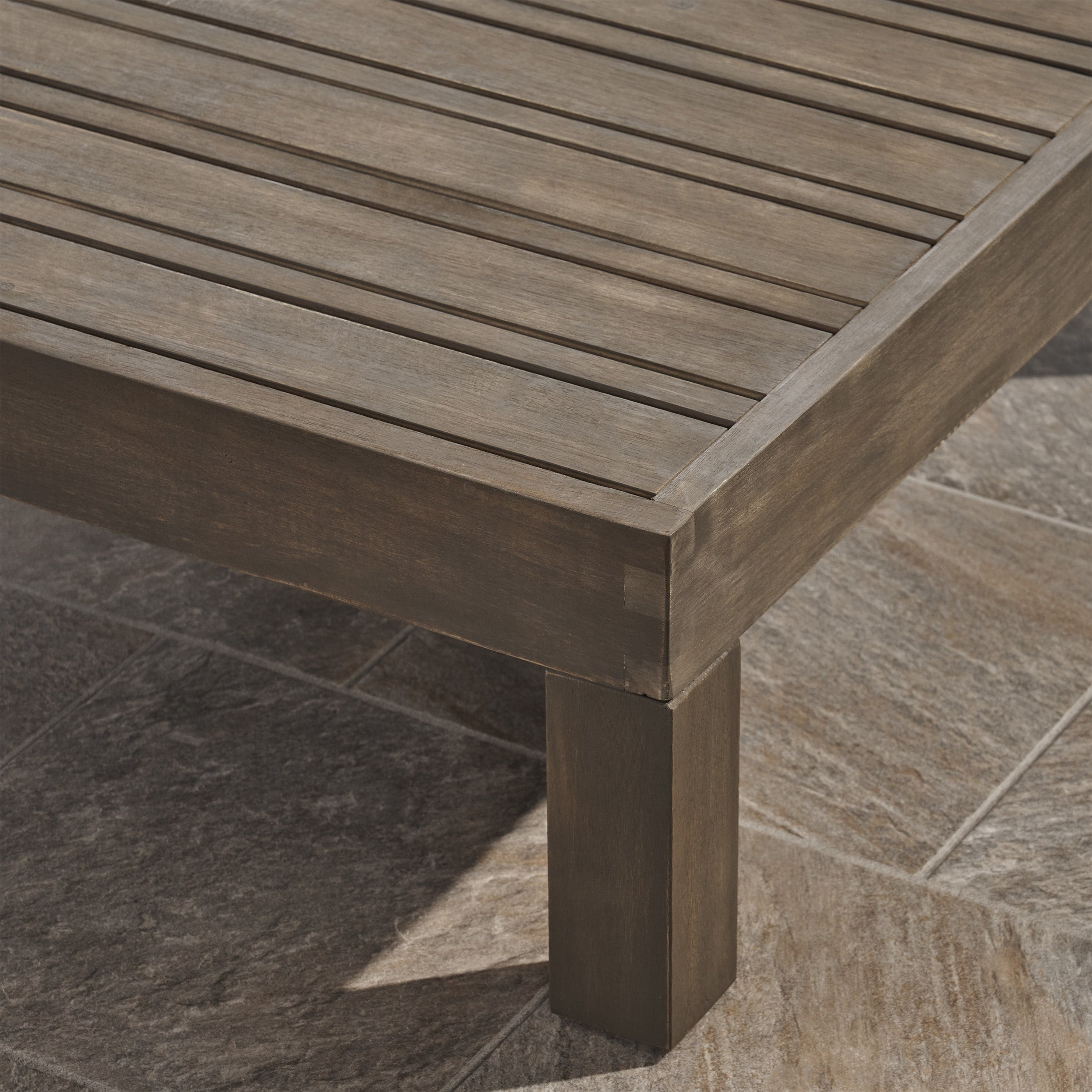 Ensemble de conversation d'extérieur Brava en bois d'acacia 6 pièces par Christopher Knight Home