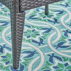 Ensemble bistrot d'extérieur 3 pièces en osier Brayden par Christopher Knight Home - N/A