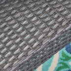 Ensemble bistrot d'extérieur 3 pièces en osier Brayden par Christopher Knight Home - N/A