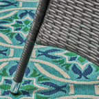 Ensemble bistrot d'extérieur 3 pièces en osier Brayden par Christopher Knight Home - N/A